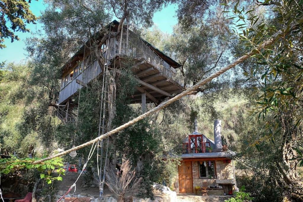 Margaritis'S Treehouse Villa Paramonas  Exterior photo